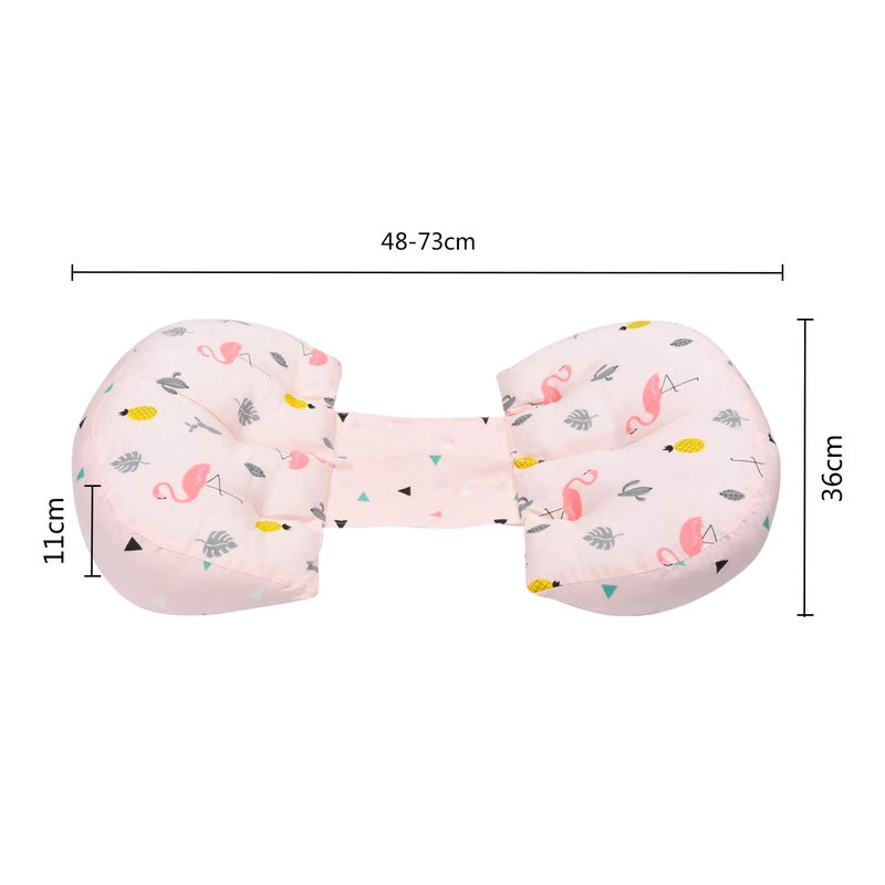 AIFUSI Pregnancy Pillow, Side Sleeper Maternity Belly Support Pillows Double Wedge for Both Bump and Back Best Pregnant Mom Gift - Image 2